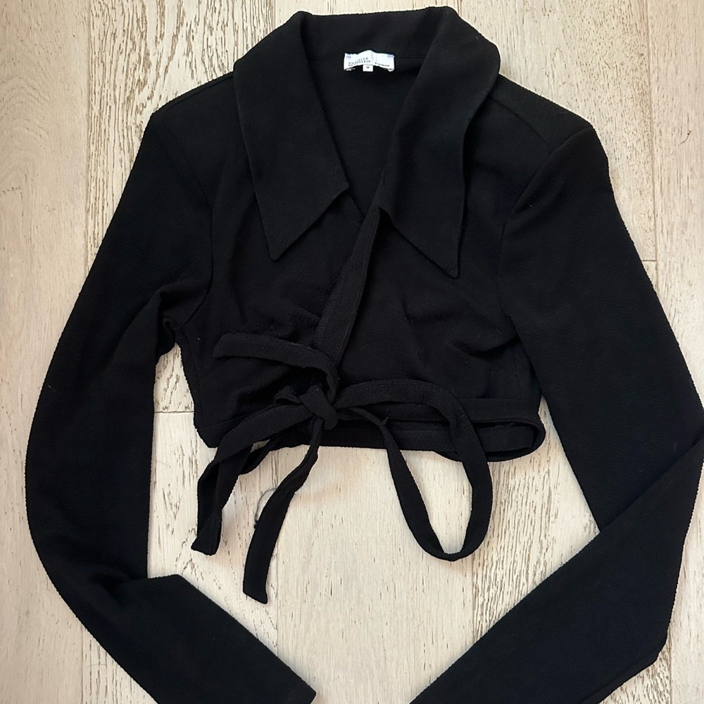 Danielle Bernstein Elegant Black Top